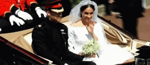 Bye Royal Wedding GIF - Bye Royal Wedding Just Married GIFs