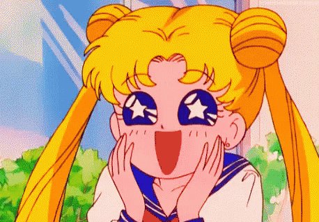 Serena Sailor Moon GIF - Serena Sailor Moon Happy GIFs