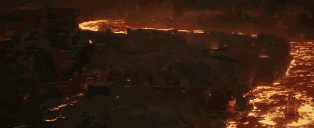 a blurred image of a fire with the number 11 visible