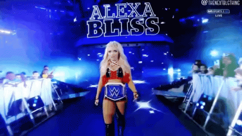 Alexa Bliss Entrance GIF - Alexa Bliss Alexa Bliss GIFs