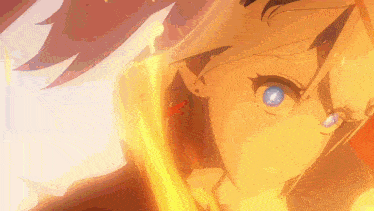 a close up of a girl with blue eyes
