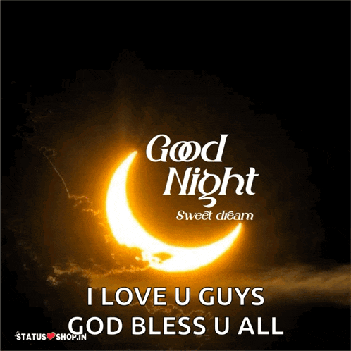 a poster that says good night sweet dream with a crescent moon