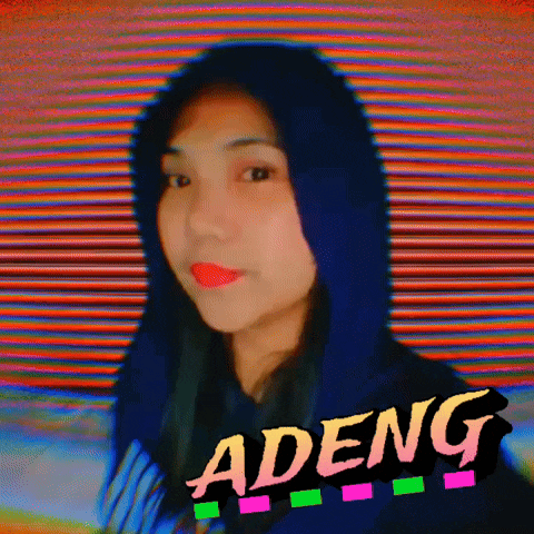 a woman wearing a hoodie with the word adeng written on it