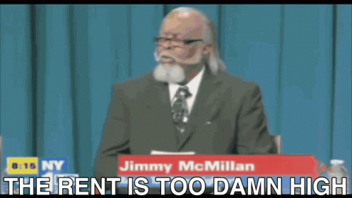 The Rent Is Too Damn High Tent GIF - The Rent Is Too Damn High Too Damn High Tent GIFs