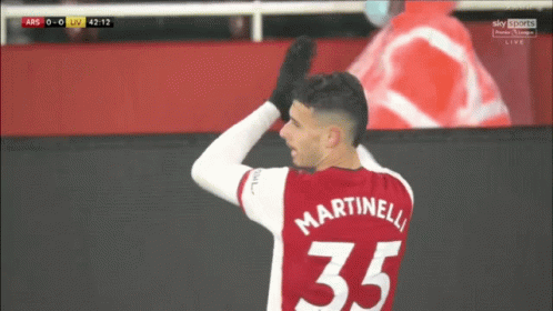 Arsenal Vs Liverpool Gabriel Martinelli GIF - Arsenal Vs Liverpool Gabriel Martinelli Martinelli GIFs