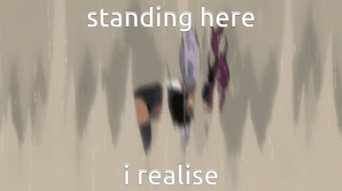 Standing Here I Realize GIF - Standing Here I Realize GIFs