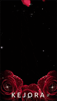 a picture of a woman with red roses and the word kejorad on the bottom