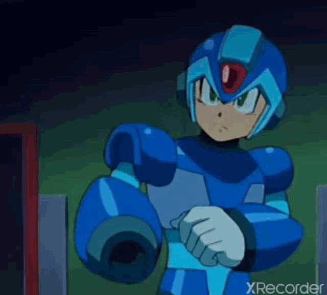 Megaman X Stare GIF - Megaman X Stare GIFs