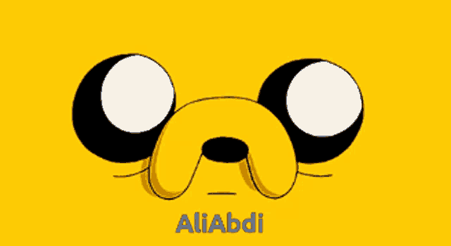 a picture of a cartoon character with the name aliabdi on it