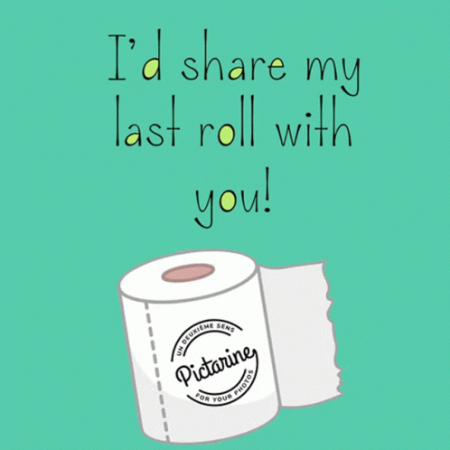 Share Last Roll GIF - Share Last Roll Tissue Paper GIFs