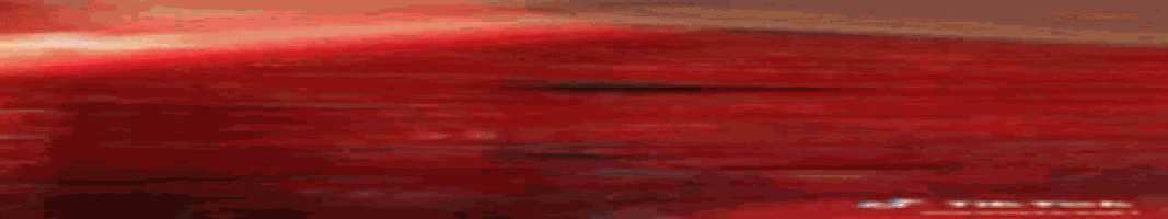 a blurry picture of a man in a red shirt with a white circle on it .
