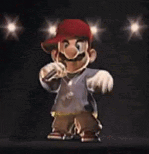 Gangsta Mario GIF - Super Mario Mario Gangster Mario GIFs