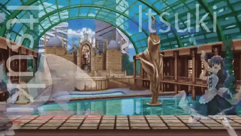 a screenshot of a video game with the name itsuki on it