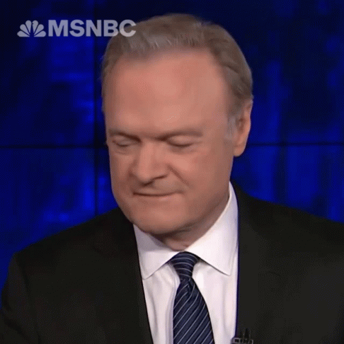 Giggle Lawrence O Donnell GIF - Giggle Lawrence O Donnell Msnbc GIFs