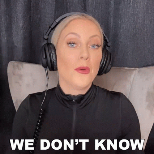 We Dont Know Nicole Arbour GIF - We Dont Know Nicole Arbour We Have No Idea GIFs