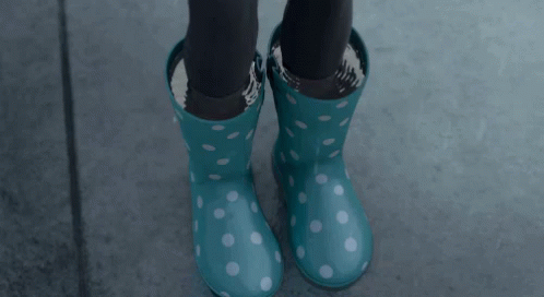 Rain Boots GIF - Rain Boots Blue GIFs