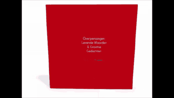 a book is open to a page with a red border