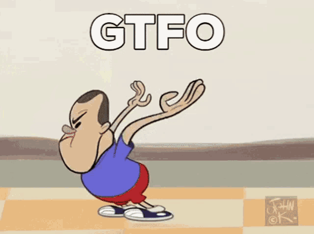 Gtfo Get Out GIF - Gtfo Get Out Go Away GIFs