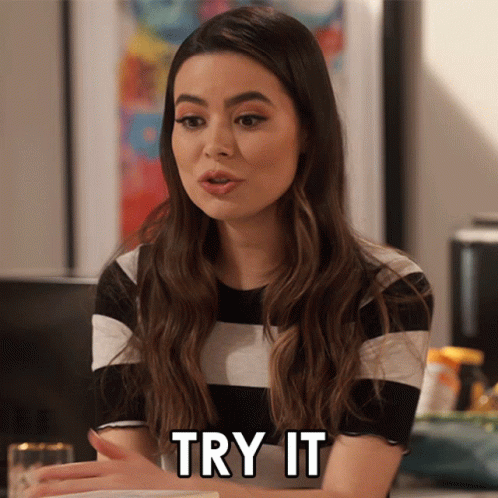 Try It Carly Shay GIF - Try It Carly Shay Miranda Cosgrove GIFs
