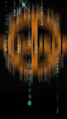a computer generated image of a matrix background with numbers on it