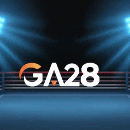 a picture of a boxing ring with the word ga28 on it