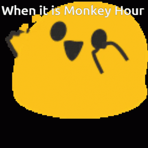 When It Is Monkeyhour Monkeyhour GIF - When It Is Monkeyhour Monkeyhour GIFs