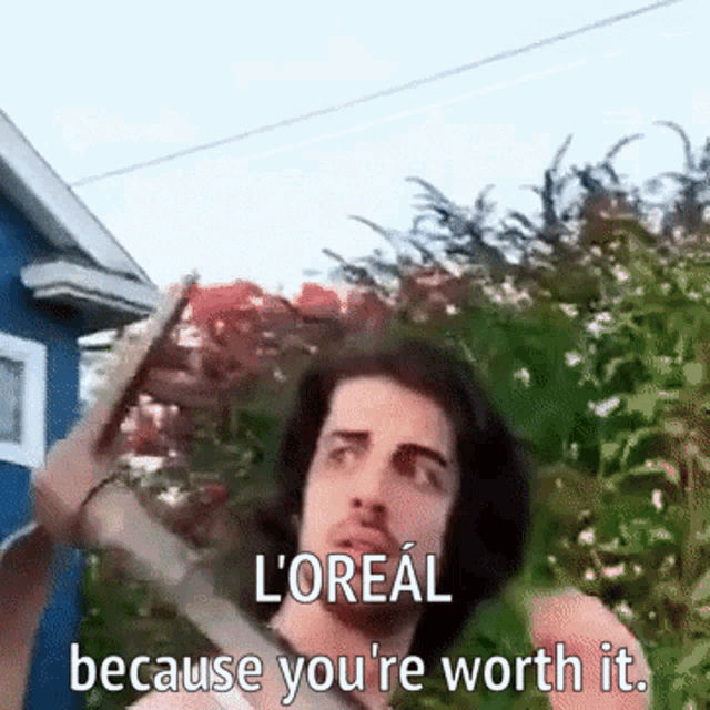 Loreal Because Youre Worth It GIF - Loreal Because Youre Worth It Emiliano GIFs