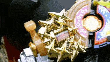 a close up of a toy that looks like a prize