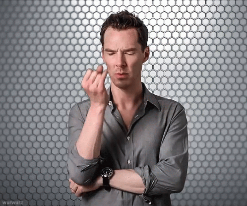 Counting Hand Talk GIF - Counting Hand Talk Benedict Cumberbatch GIFs