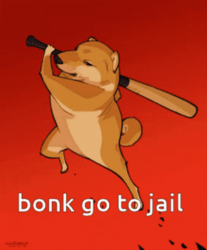 Bonk Bonk Jail GIF - Bonk Bonk Jail Go To Bonk Jail GIFs