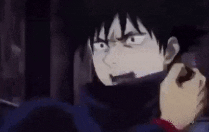 a close up of a person 's face in a dark room in a anime .