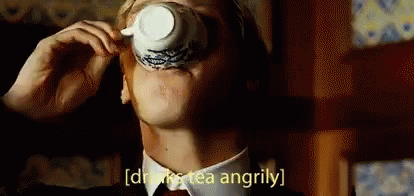 Benedict Cumberbatch Drinks Tea Angrily GIF - Benedict Cumberbatch Drinks Tea Angrily Sherlock Holmes GIFs