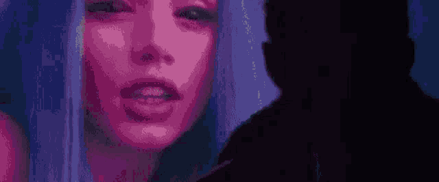 a close up of a man with a bandage on his nose in a pixel art style .