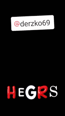 a drawing of a man 's face with the words hegrs below