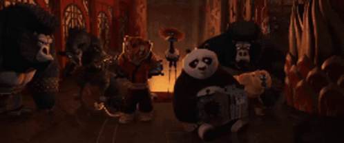 Po Kung Fu Panda GIF - Po Kung Fu Panda Evil Janitor GIFs