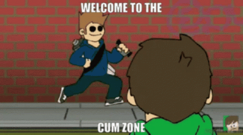 Eddsworld Welcome To The Cum Zone GIF - Eddsworld Welcome To The Cum Zone Running GIFs
