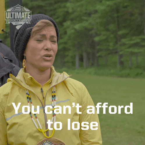 You Cant Afford To Lose Waneek Horn Miller GIF - You Cant Afford To Lose Waneek Horn Miller Canadas Ultimate Challenge GIFs