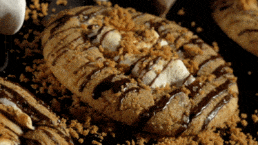 Crumbl Cookies Smores Cookie GIF - Crumbl Cookies Smores Cookie Cookies GIFs