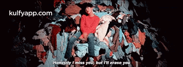 Honestly I Miss You, But L'L Erase You.Gif GIF - Honestly I Miss You But L'L Erase You Person GIFs