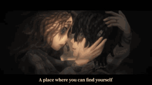 where are we going is written on the bottom of a screen