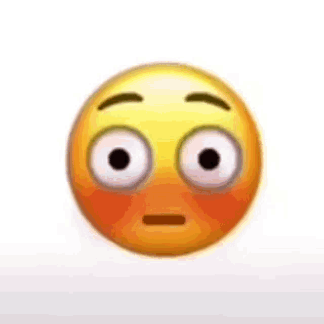 Flushed Emoji Blush Emoji GIF - Flushed Emoji Blush Emoji GIFs