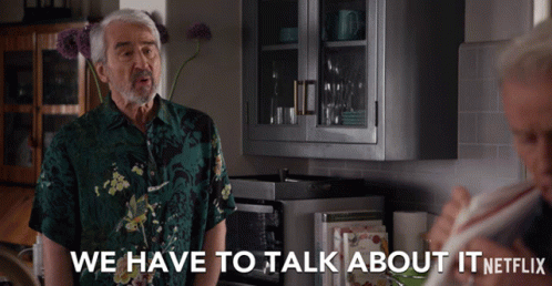 We Have To Talk About It Sol GIF - We Have To Talk About It Sol Sam Waterston GIFs