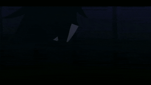 a silhouette of a person 's head with long hair