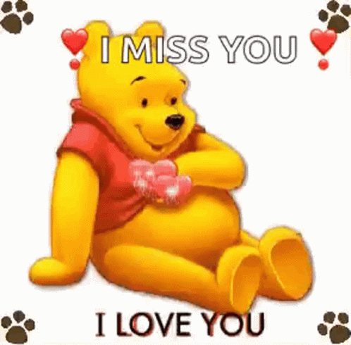 Love You Pooh GIF - Love You Pooh I Miss You GIFs
