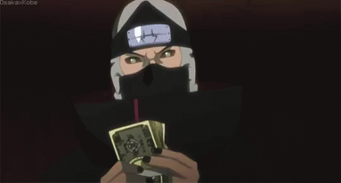 Naruto Anime GIF - Naruto Anime Money GIFs