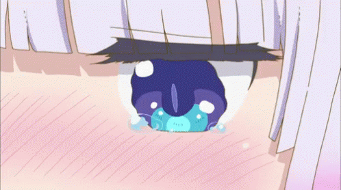 泣く　なく　小林さんちのメイドラゴン GIF - Jpcry Miss Kobayashi Dragon Maid GIFs
