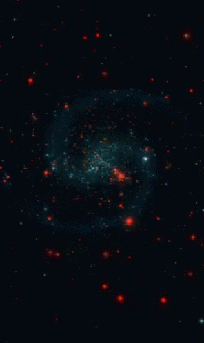 Falling Stars Galaxy GIF