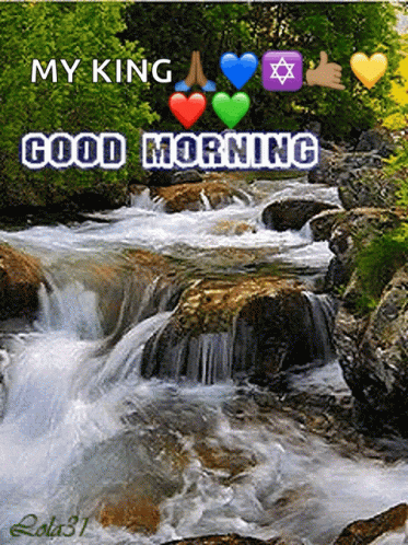 Good Morning GIF - Good Morning Waterfall GIFs