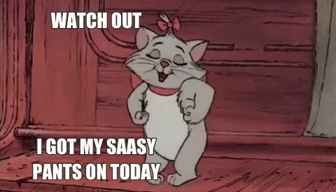 Cat Sassy Pants GIF - Cat Sassy Pants GIFs