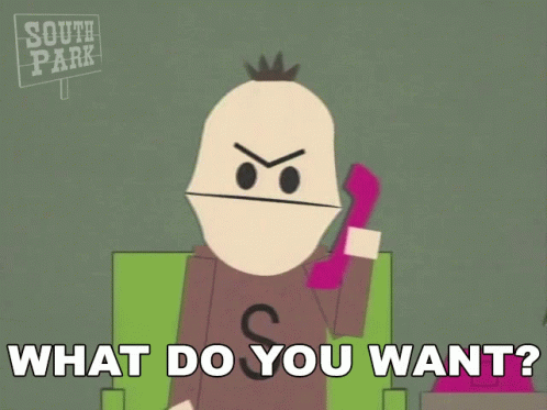 What Do You Want Scott GIF - What Do You Want Scott South Park GIFs